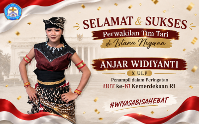 Membanggakan! Anjar Widiyanti, Siswi SMK Wiyasa Magelang, Tampil Bersama Tim Tari di Istana Negara