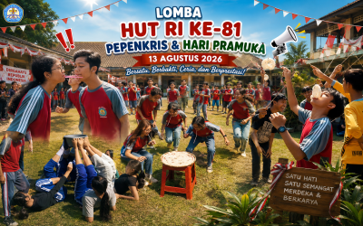 Semarak Lomba HUT RI ke-81, PEPENKRIS, dan Hari Pramuka Meriahkan SMK Wiyasa Magelang